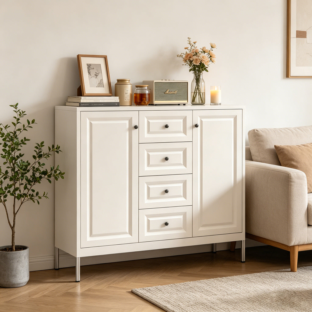 Sideboard 40 in a living room beside an armchair