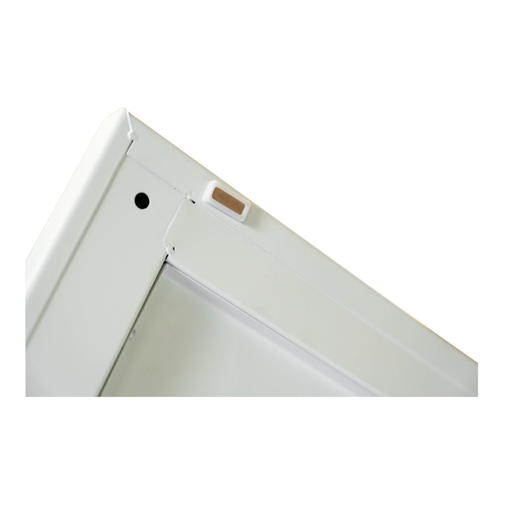 Close-up of a corner joint on Arch Wardrobe 71